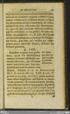 §. LVIII. Cui dubia quaedam ex ipsa recensione eiusdem obiiciuntur