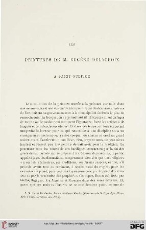 11: Les peintures de M. Eugène Delacroix à Saint-Sulpice