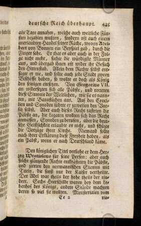 435-442, Den koeniglichen Titel verliehe er dem Herzog ...