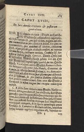 Caput XVIII. - XXII.
