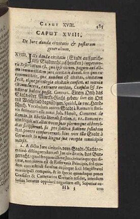 Caput XVIII. - XXII.