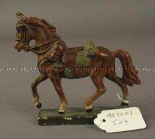 Spielfigur: Kavallerie-Pferd, Fuchs