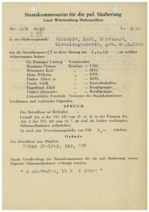 Ehrhardt, Karl