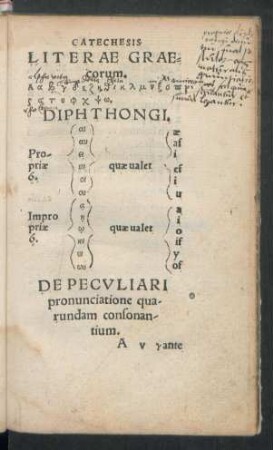 Literae Graecorum.