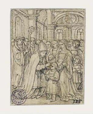 Firmung, Blatt 2 der Folge "Sieben Sakramente"