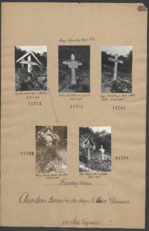 Friedhof Urbeis: Ldst. Etterer Ad. 2./LIR 1, gest. 27.04.1916