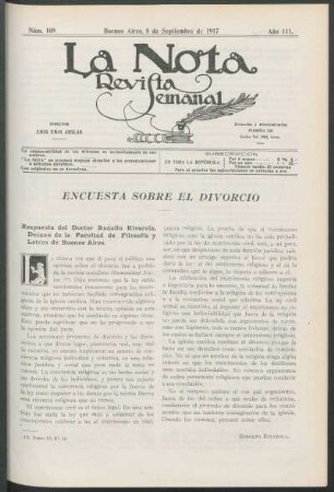 Encuesta sobre el divorcio