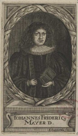Bildnis des Iohannes Fridericus Mayer