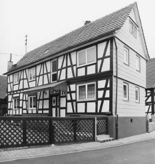 Fachwerkwohnhaus; Büdingen, Mühlstraße 50