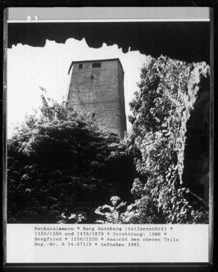 Burg Hornberg — Bergfried