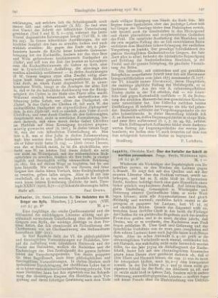 141-142 [Rezension] Aufhauser, Johannes B., Die Heilslehre des hl. Gregor von Nyssa