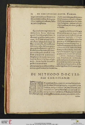 De methodo doctrinae Christianae