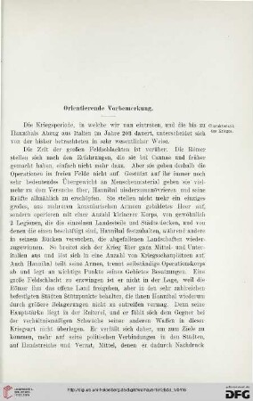 Orientierende Vorbemerkung