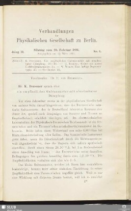Nr. 4. Sitzung vom 20. Februar 1891