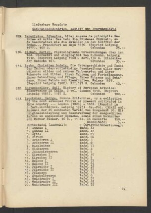Lieferbare Reprints