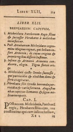 Liber XLII.