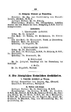 Die Königlichen Technischen Hochschulen