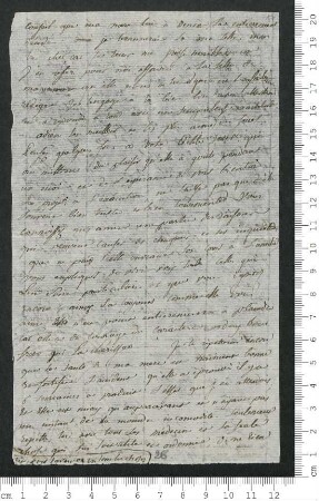 Brief von Victorine de Chamisso an Charles de Chamisso und Hippolyte de Chamisso