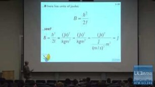 Lecture 06. The Rotational Partition Function.