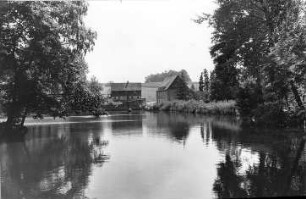 Oppach. Blick zur Damm-Mühle