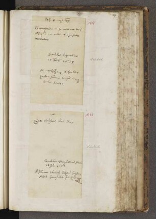 [Autograph Nr. 1397-1451]