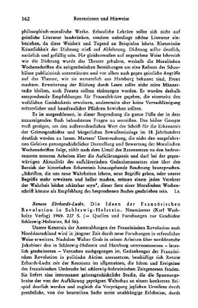 Ehrhardt-Lucht, Renate :: Die Ideen der Französischen Revolution in Schleswig-Holstein, (Quellen und Forschungen zur Geschichte Schleswig-Holsteins, 56) : Neumünster, Wachholtz, 1969