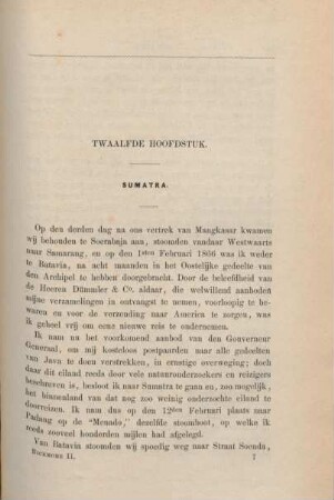 Twaalfde hoofdstuk. Sumatra