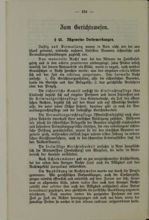 Zum Gerichtswesen