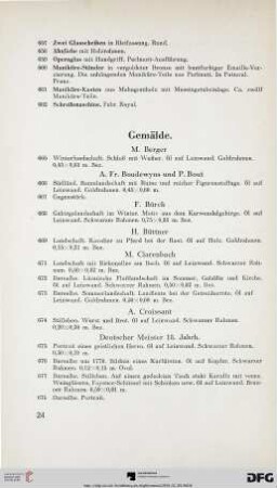 Gemälde (Nr. 665-831)