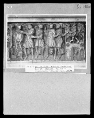 Sarkophag des Saint Hilaire: Gefangennahme