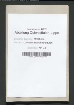 Fixation des Meerhofer Zehnten