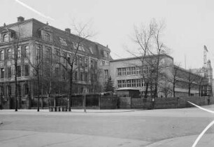 Städtische Gewerbeschule : Städtische Gewerbeschule (1901), Dürerstraße. Eckansicht