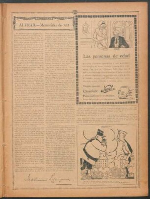 Alvear.- Memoriales de 1815