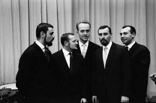 Donaueschingen: Donaueschinger Musiktage; Schlagzeuger des Ensembles; Domaine Musical