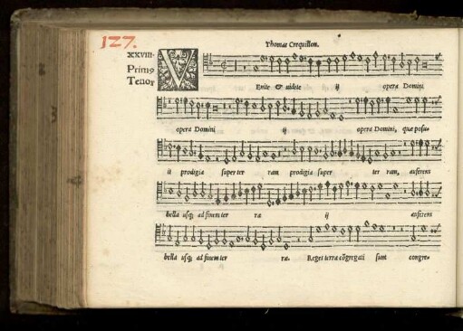 28. [= 127.] Venite & videte opera Domini