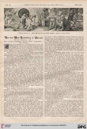 Von der Welt-Ausstellung in Chicago, [3]