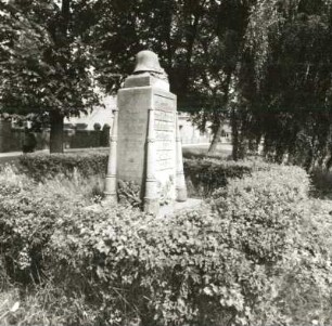 Falkenberg. Anger. Denkmal für die Gefallenen des 1. Weltkrieges. Stein, nach 1918