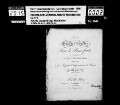 Ferdinand Paer: Trois / Grandes Sonates / Pour le Pianoforte / avec Accompagnement / de Violon et Violoncelle ad libitum / composées et dédiées / à sa Majesté l'Impératrice et Reine / Marie Louise / ... / par / F. Paer / (III.) Sonate / Es-dur Leipsic, Breitkopf & Härtel.