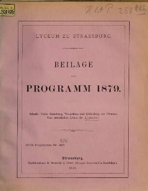 Über Gestaltung, Wachsthum und Zellbildung der Pflanzen