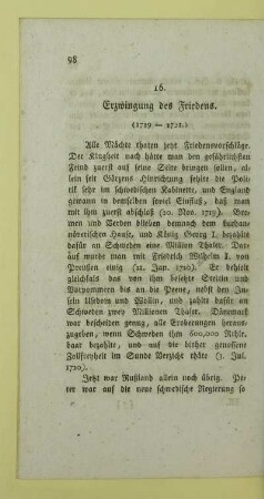 16. Erzwingung des Friedens