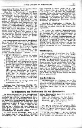 Gründung einer Vereinigung öffentlicher Eheberatungsstellen [Gesundheitsfürsorge]