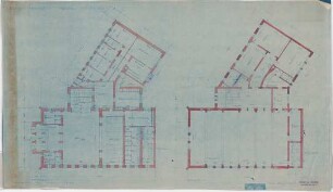 Grund, Peter; Dortmund; Jugendheim - Grundriss UG; Grundriss EG