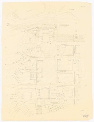 Staatstheater Kassel: Lageplan 1:1000