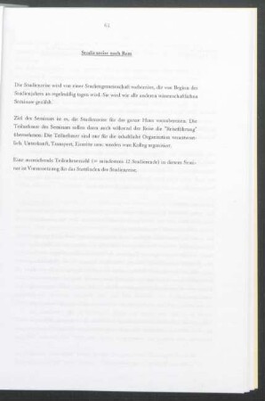 Studienreise