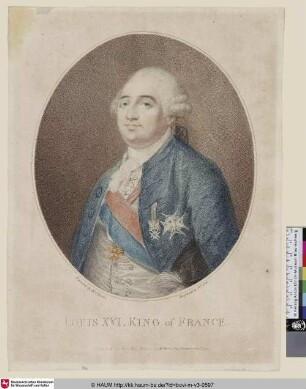 Louis XVI, King of France