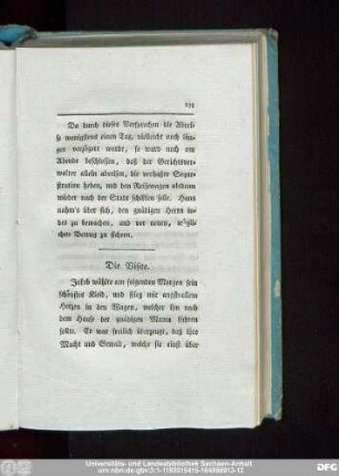 Die Visite.