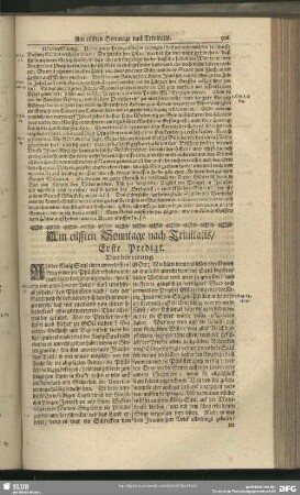 Am eilfften Sonntage nach Trinitatis