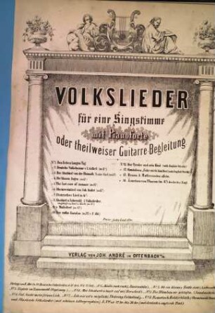 Volkslieder für eine Singstimme mit Pianoforte oder theilweiser Guitarre-Begleitung. 11, Der Tyroler und sein Kind