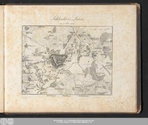 Schlacht bei Laon, am 9. März 1814.