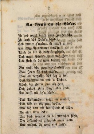 Gedichte in Nürnberger Mundart, 3